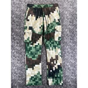 Original Fables Men's M 30x31 Camo Pants Shaping Culture Drawstring Minecraft